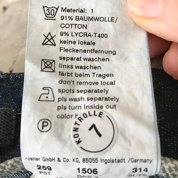 Rosner Capri Jeans, Size US 4, like new - Picture 8 of 8